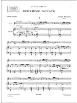 Sonate N° 2 - Violon - MILHAUD - Partition - Violon